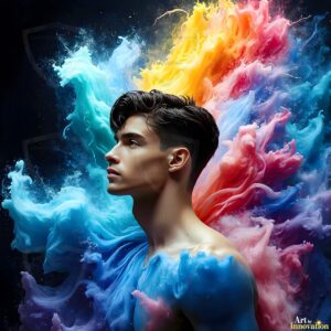 Colors of pride Art – 1×1 #0105