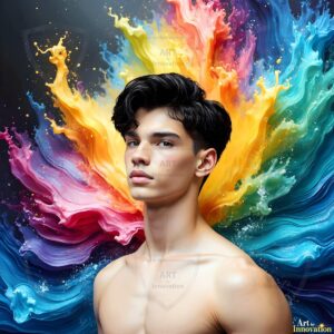 Colors of pride Art – 1×1 #0114