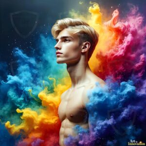 Colors of pride Art – 1×1 #0117