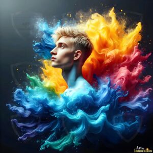 Colors of pride Art – 1×1 #0123