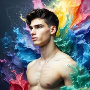 Colors of pride Art – 1×1 #0126