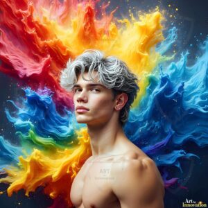 Colors of pride Art – 1×1 #0127