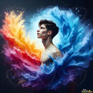 Colors of pride Art – 1×1 #0141