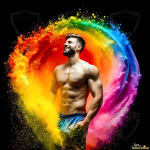 Colors of pride Art – 1×1 #0147