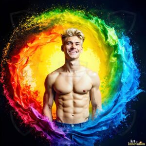 Colors of pride Art – 1×1 #0148
