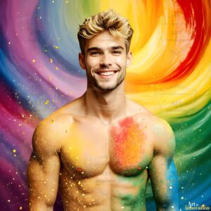Colors of pride Art – 1×1 #0152