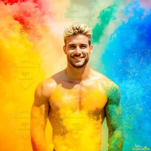 Colors of pride Art – 1×1 #0157