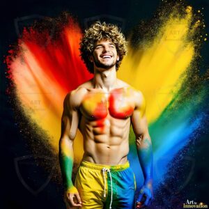 Colors of pride Art – 1×1 #0160