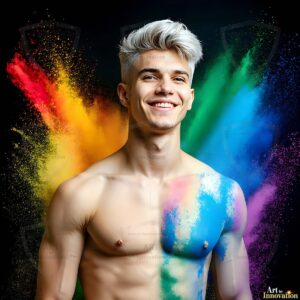 Colors of pride Art – 1×1 #0163