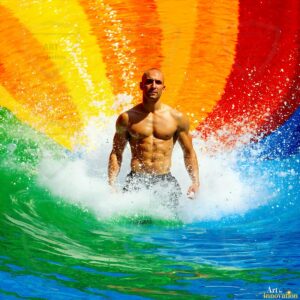 Colors of pride Art – 1×1 #0167