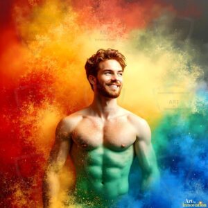 Colors of pride Art – 1×1 #0173