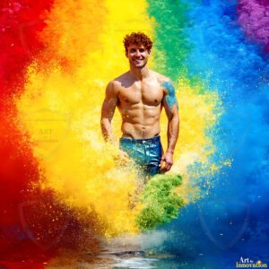 Colors of pride Art – 1×1 #0176
