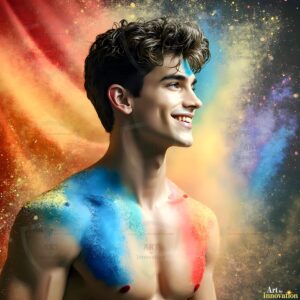 Colors of pride Art – 1×1 #0177