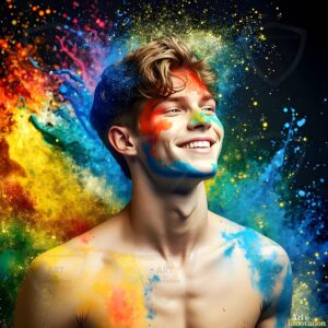 Colors of pride Art – 1×1 #0180