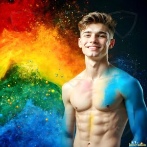 Colors of pride Art – 1×1 #0182