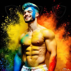 Colors of pride Art – 1×1 #0184