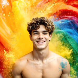 Colors of pride Art – 1×1 #0186
