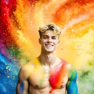 Colors of pride Art – 1×1 #0187