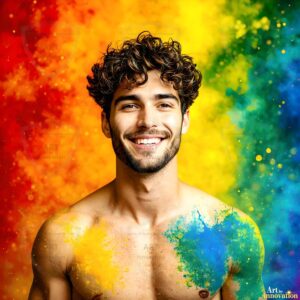 Colors of pride Art – 1×1 #0193