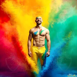 Colors of pride Art – 1×1 #0194
