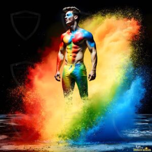 Colors of pride Art – 1×1 #0195
