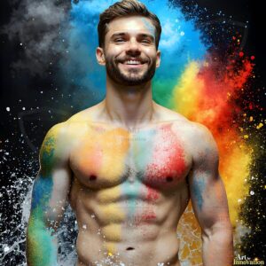 Colors of pride Art – 1×1 #0197