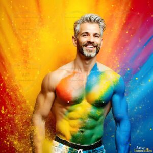 Colors of pride Art – 1×1 #0198