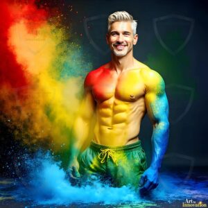 Colors of pride Art – 1×1 #0223