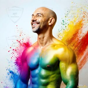 Colors of pride Art – 1×1 #0234