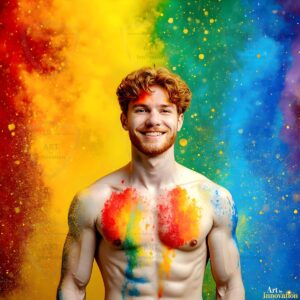 Colors of pride Art – 1×1 #0235