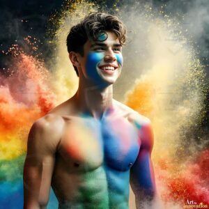 Colors of pride Art – 1×1 #0256