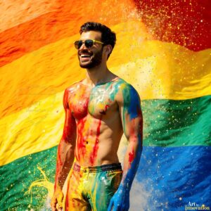 Colors of pride Art – 1×1 #0257