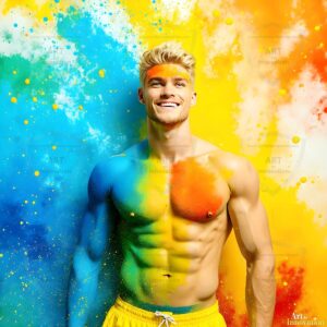 Colors of pride Art – 1×1 #0259