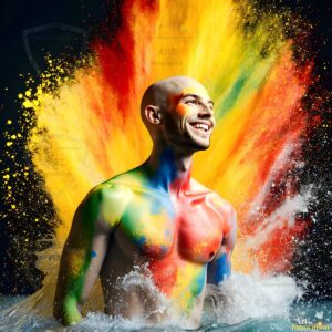 Colors of pride Art – 1×1 #0283