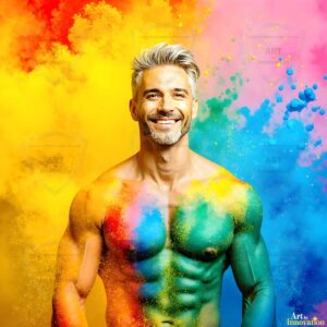 Colors of pride Art – 1×1 #0284
