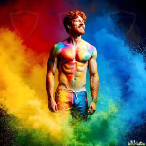 Colors of pride Art – 1×1 #0285