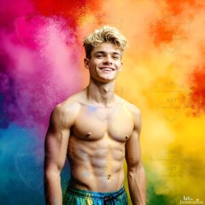 Colors of pride Art – 1×1 #0287