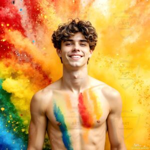 Colors of pride Art – 1×1 #0293