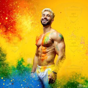 Colors of pride Art – 1×1 #0295