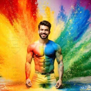Colors of pride Art – 1×1 #0296