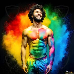 Colors of pride Art – 1×1 #0304