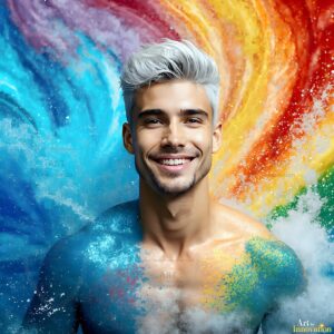 Colors of pride Art – 1×1 #0320