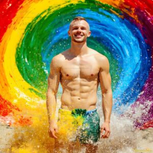 Colors of pride Art – 1×1 #0322