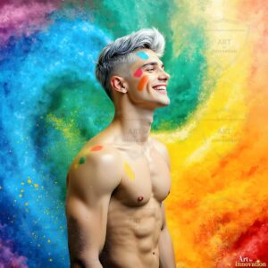 Colors of pride Art – 1×1 #0325