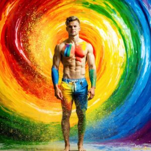 Colors of pride Art – 1×1 #0327