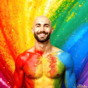 Colors of pride Art – 1×1 #0332