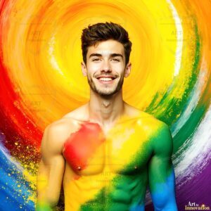 Colors of pride Art – 1×1 #0334