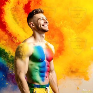 Colors of pride Art – 1×1 #0343