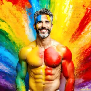 Colors of pride Art – 1×1 #0351