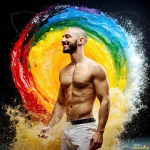 Colors of pride Art – 1×1 #0354